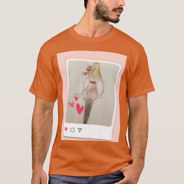 T-shirt Fille d'action rock (Devant)