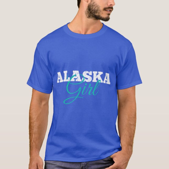 T-shirt Fille d'Alaska Alaskaine (Devant)