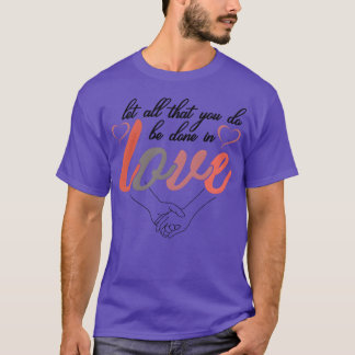 T-shirt Fille d'amour et de relation