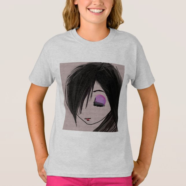 T-shirt Fille d'Anima (Devant)