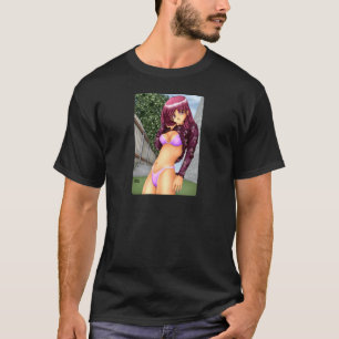 T-shirt Fille d'Anime de bikini