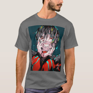 T-shirt Fille d'anime Yandere Waifu Esthétique Otaku japon