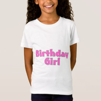T-Shirt Fille d'anniversaire