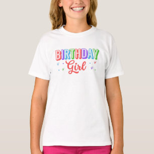 T-Shirt Fille d'Anniversaire