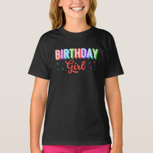 T-shirt Fille d'anniversaire
