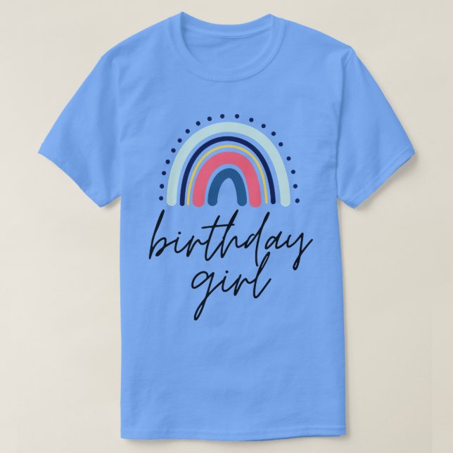 T-shirt Fille d'anniversaire 17 (Design devant)