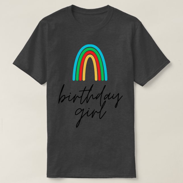 T-shirt Fille d'anniversaire 43 (Design devant)