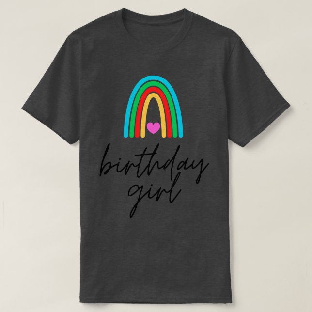 T-shirt Fille d'anniversaire 46 (Design devant)