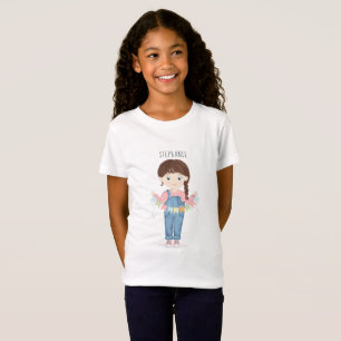 T-Shirt Fille d'anniversaire dans les salles Brunette