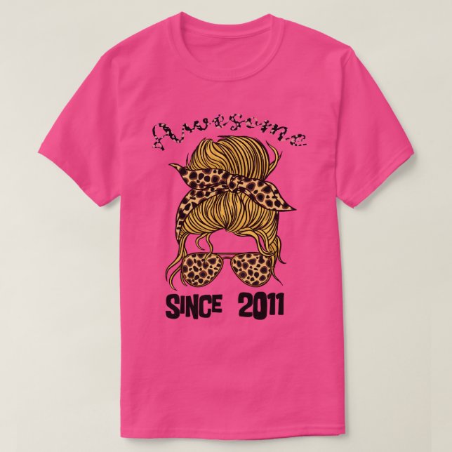 T-shirt Fille d'anniversaire de clochard (Design devant)