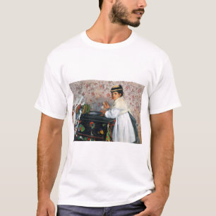T-shirt Fille dans un Casquette, Edgar Degas