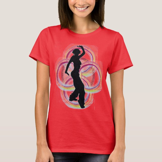 T-shirt fille dansante (Devant)