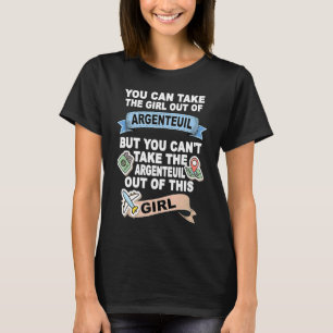 T-shirt Fille d'Argenteuil Relocation d'Argenteuil
