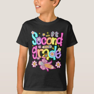 T-shirt Fille de 2e année Prépa Retour à l'école 2e année