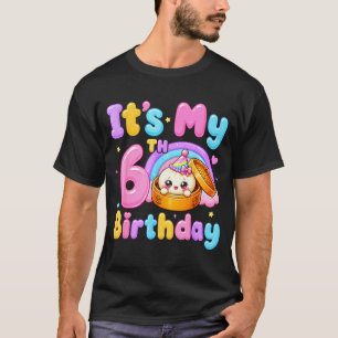 T-shirt fille de 6 ans kawaii dumpling anime anniversaire