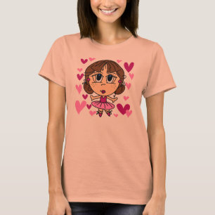 T-shirt Fille de ballerine