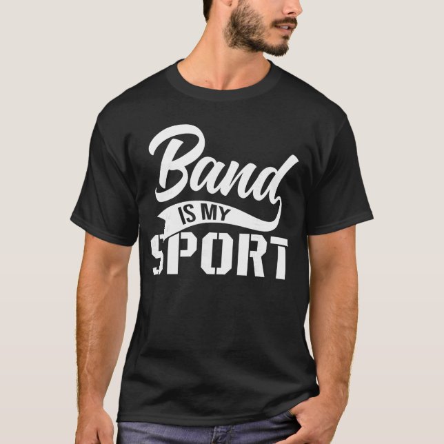 T-shirt fille de Band Is My Sport (Devant)