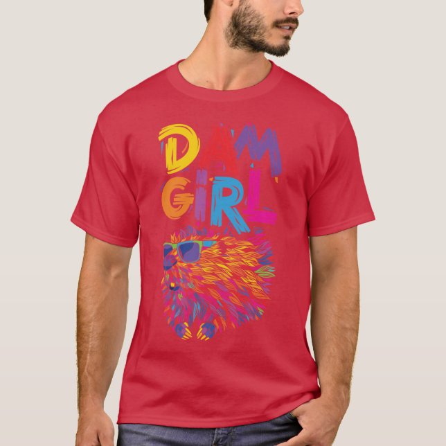 T-shirt Fille de barrage garçon (Devant)