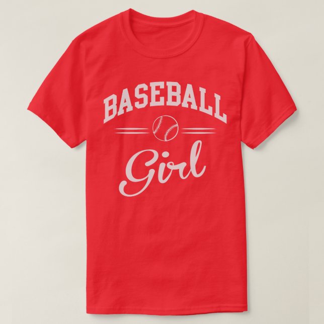 T-shirt Fille de baseball (Design devant)