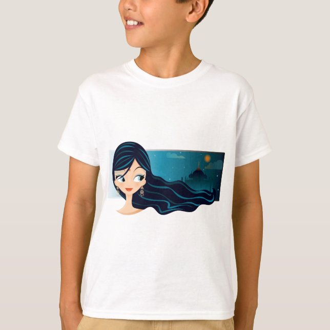 T-shirt Fille de Bollywood (Devant)