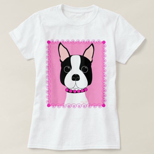 T-shirt Fille de Boston (Design devant)