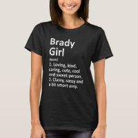 Fille de Brady Tx Texas Drôle de maison de ville R