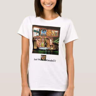 T-shirt Fille de Bronx/juste Nuts/AlexdaDJ