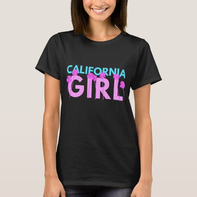 T-shirt Fille de Californie (Devant)