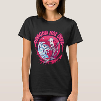 T-shirt fille de carpe dragon