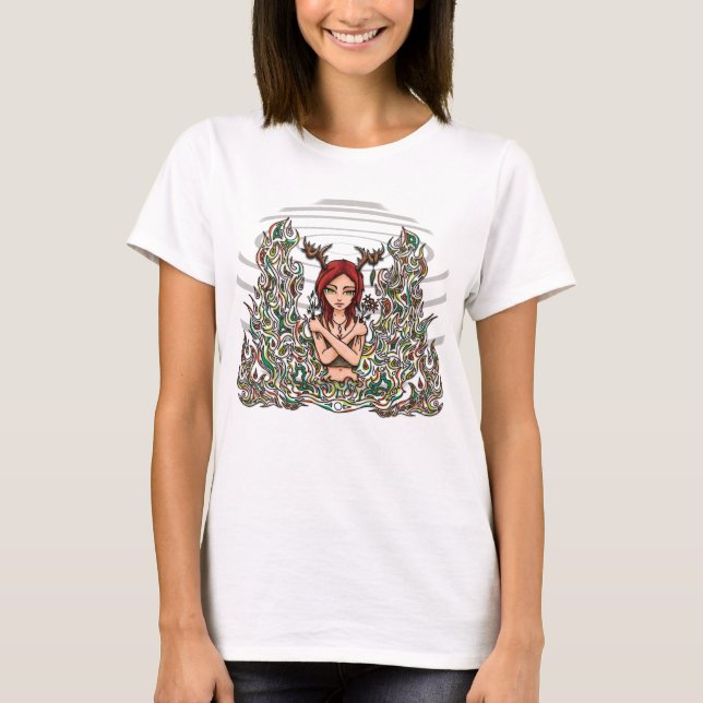 T-shirt Fille de Cernunnos (Devant)