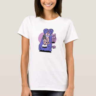 T-shirt Fille de chaussettes