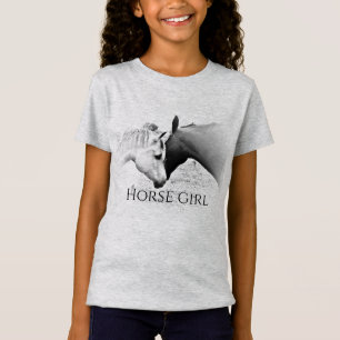 T-shirt fille de cheval