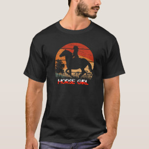 T-shirt Fille de cheval Chevaux, Animal, Élevage, Cavalier