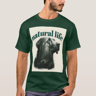T-shirt Fille de chien de forêt garçon