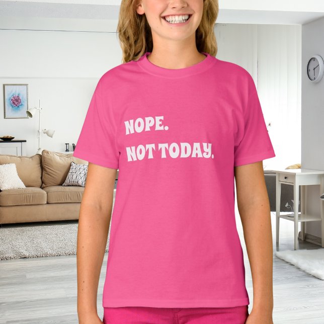 T-shirt Fille de citation rose blanc (Créateur téléchargé)