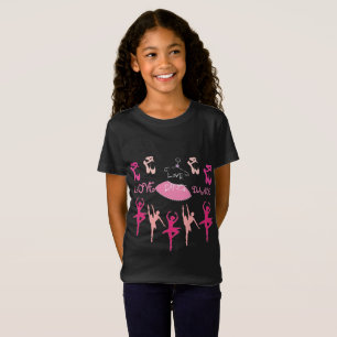 T-Shirt Fille de collection de l'expression des enfants