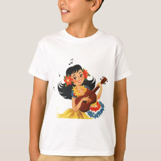 T-shirt Fille de danse polynésienne de danse polynésienne