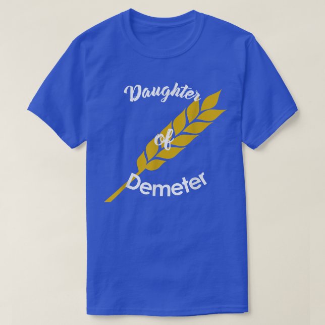 T-shirt Fille de Demeter Grec Dieu Chemise (Design devant)