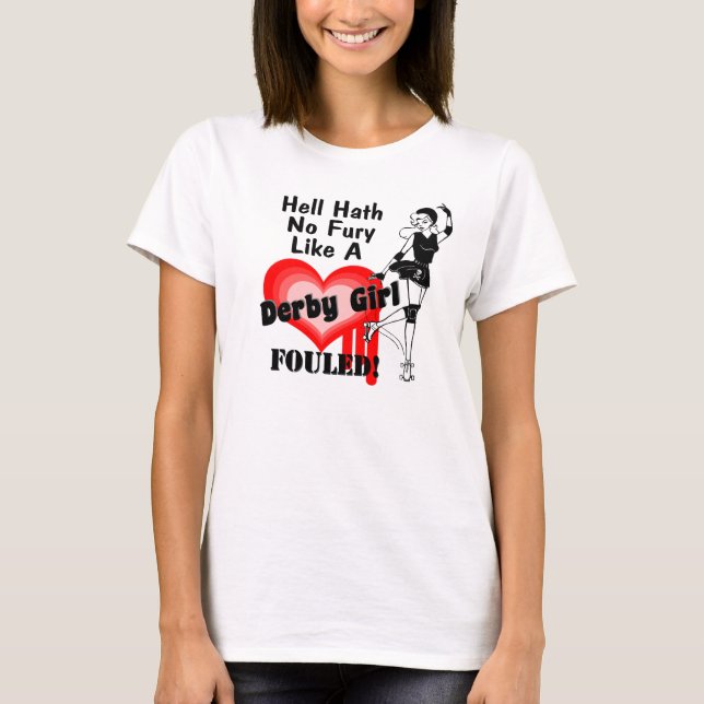 T-shirt Fille de Derby encrassée (Devant)