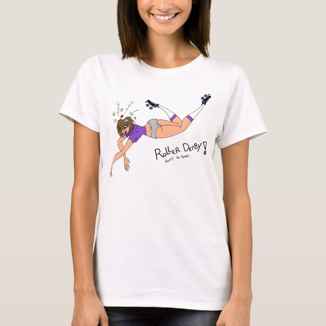 T-shirt Fille de Derby vers le bas (Devant)