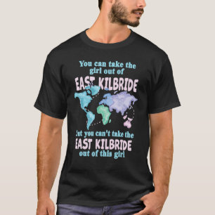 T-shirt Fille De East Kilbride - Déménagement De East Kil