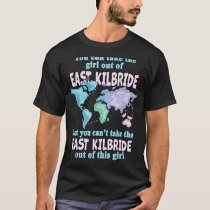 T-shirt Fille De East Kilbride - Déménagement De East Kil