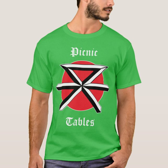 T-shirt Fille de famille Picnicables (Devant)
