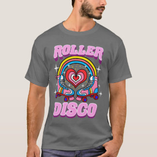 T-shirt Fille de fête Roller Disco 70S