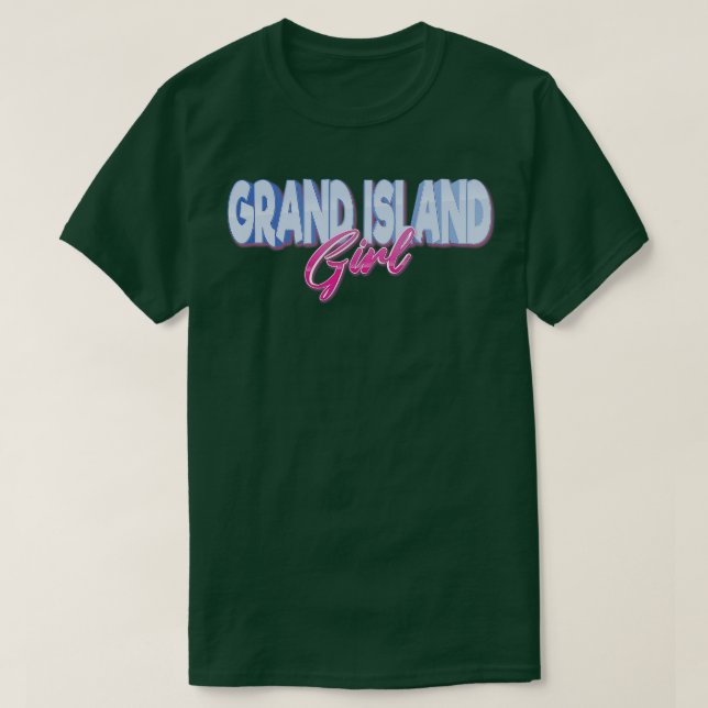 T-shirt Fille de Grand Island (Design devant)