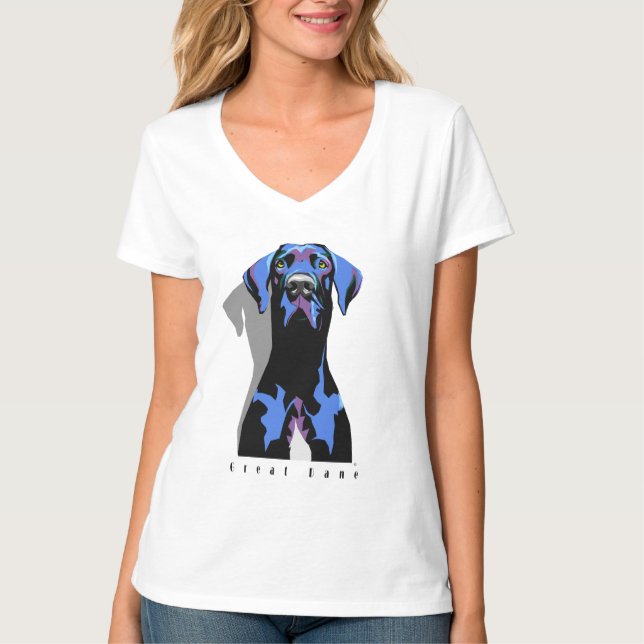 T-shirt Fille de great dane (Devant)