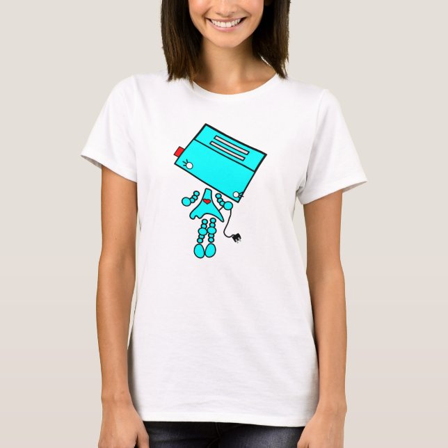 T-shirt Fille de grille-pain (Devant)