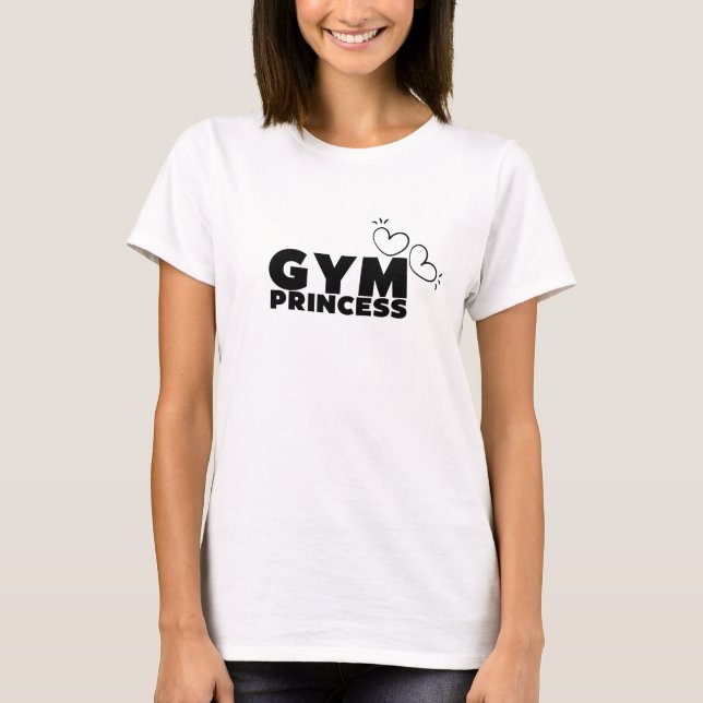 T-shirt fille de gym (Devant)