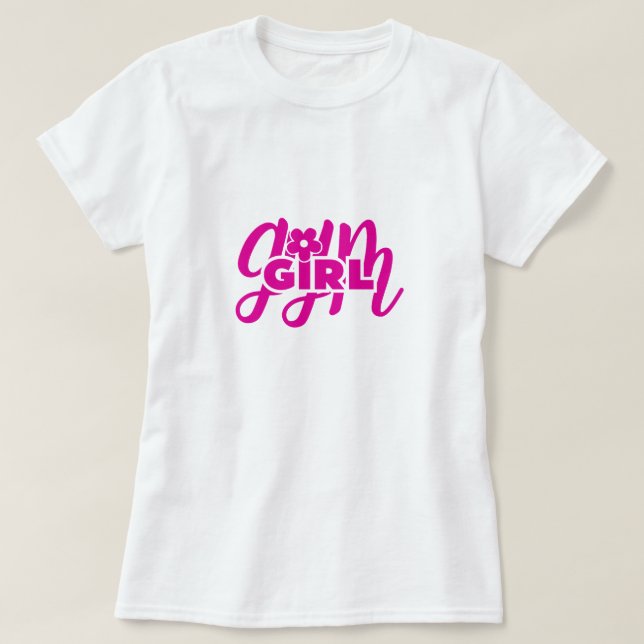 T-shirt fille de gym (Design devant)