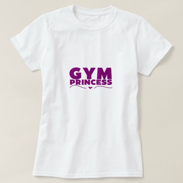 T-shirt fille de gym (Design devant)